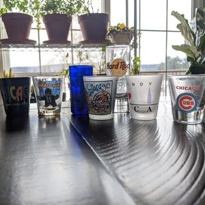 Seven Shotglasses from Chicago